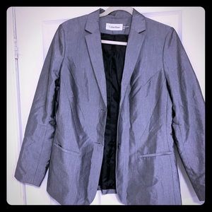 Gorgeous Calvin Klein button front Blazer